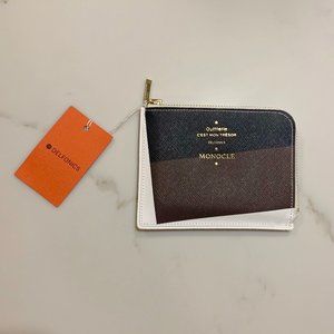 Delfonics x Monocle Half-Zip Wallet Case